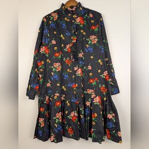 Tuckernuck After Light Amaryllis Tate Mini Dress XXL Floral Ruffle Feminine